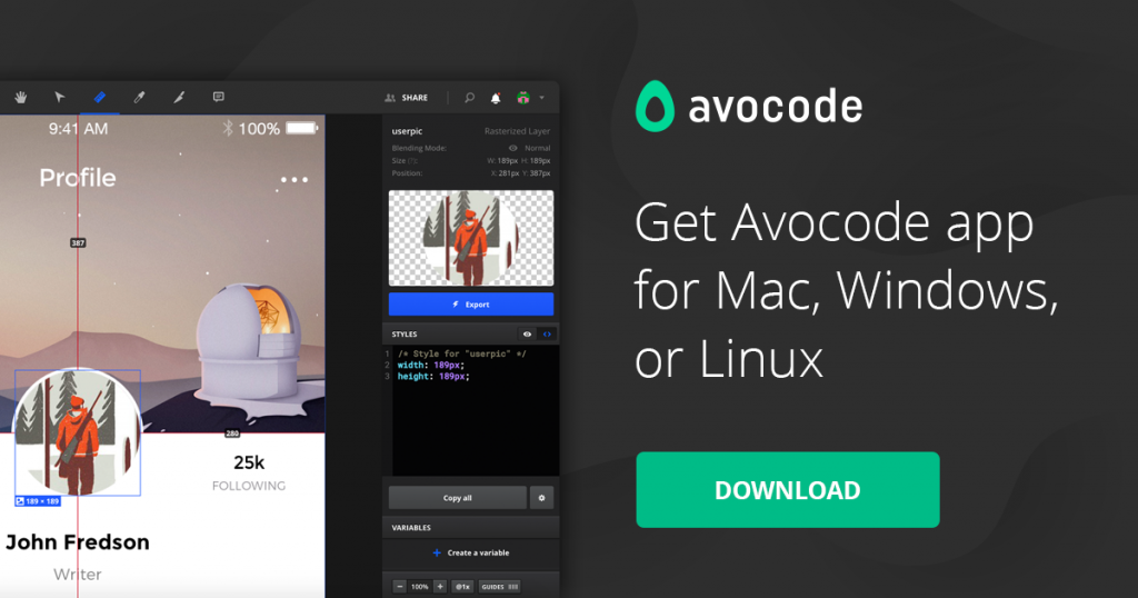 लिनक्स पर Avocode स्थापित करना