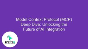 Model Context Protocol (MCP) Deep Dive: Unlocking the Future of AI Integration