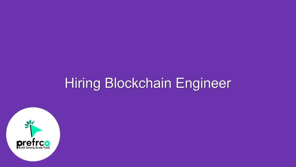 Blockchain Engineer